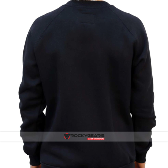 Black sweatshirt cotton