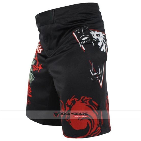 Black MMA Shorts