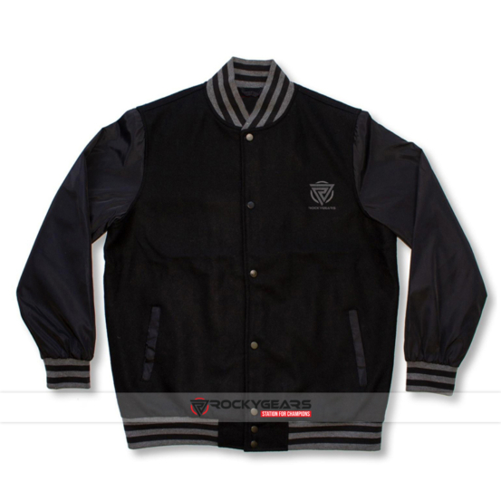 Woolen Varsity jacket for men