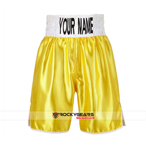 Personalized boxing shorts